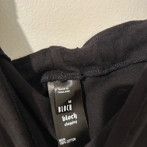 Bloch Black Women’s Jumpsuit Romper 100% cotton Size M - Picture 2 of 10